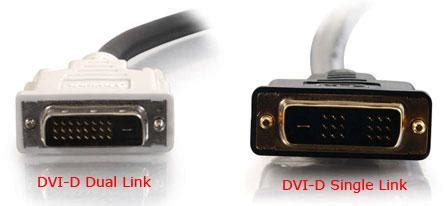 dvi single link vs dual link|dual link dvi output.